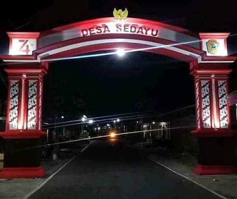 Gerbang Masuk Desa Sedayu